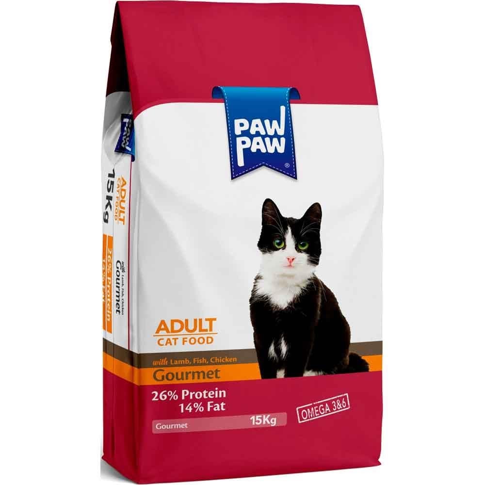 Paw Paw Gurme Kedi Maması 15 Kg