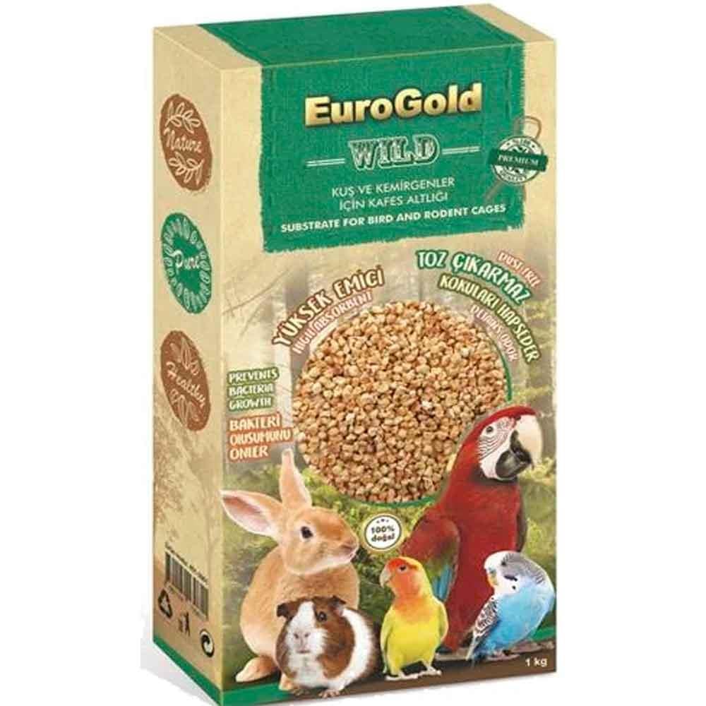 Eurogold Kemirgen ve Kuş Kafes Altlığı 1 Kg