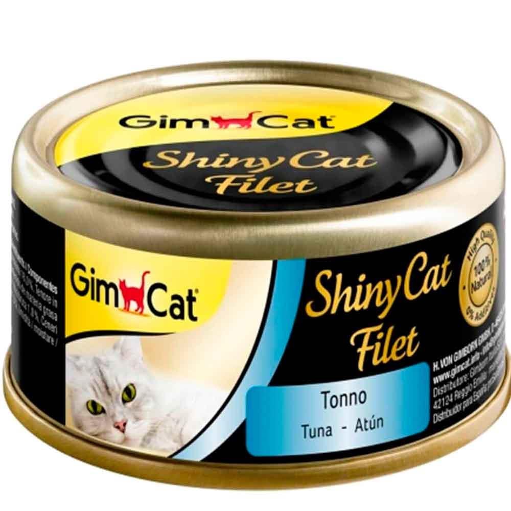 Gimcat Shinycat Kıyılmış Tuna Balıklı Kedi Konservesi 70 Gr