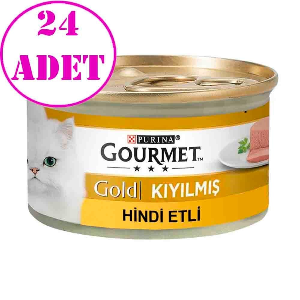 Proplan Gourmet Kıyılmış Hindili Kedi Konservesi 85 Gr 24 Ad
