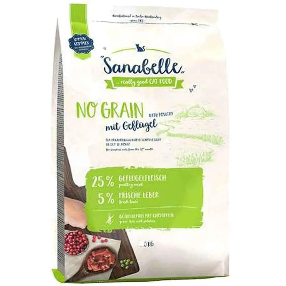 Sanabelle Poultry Tahılsız Kedi Maması 10 Kg