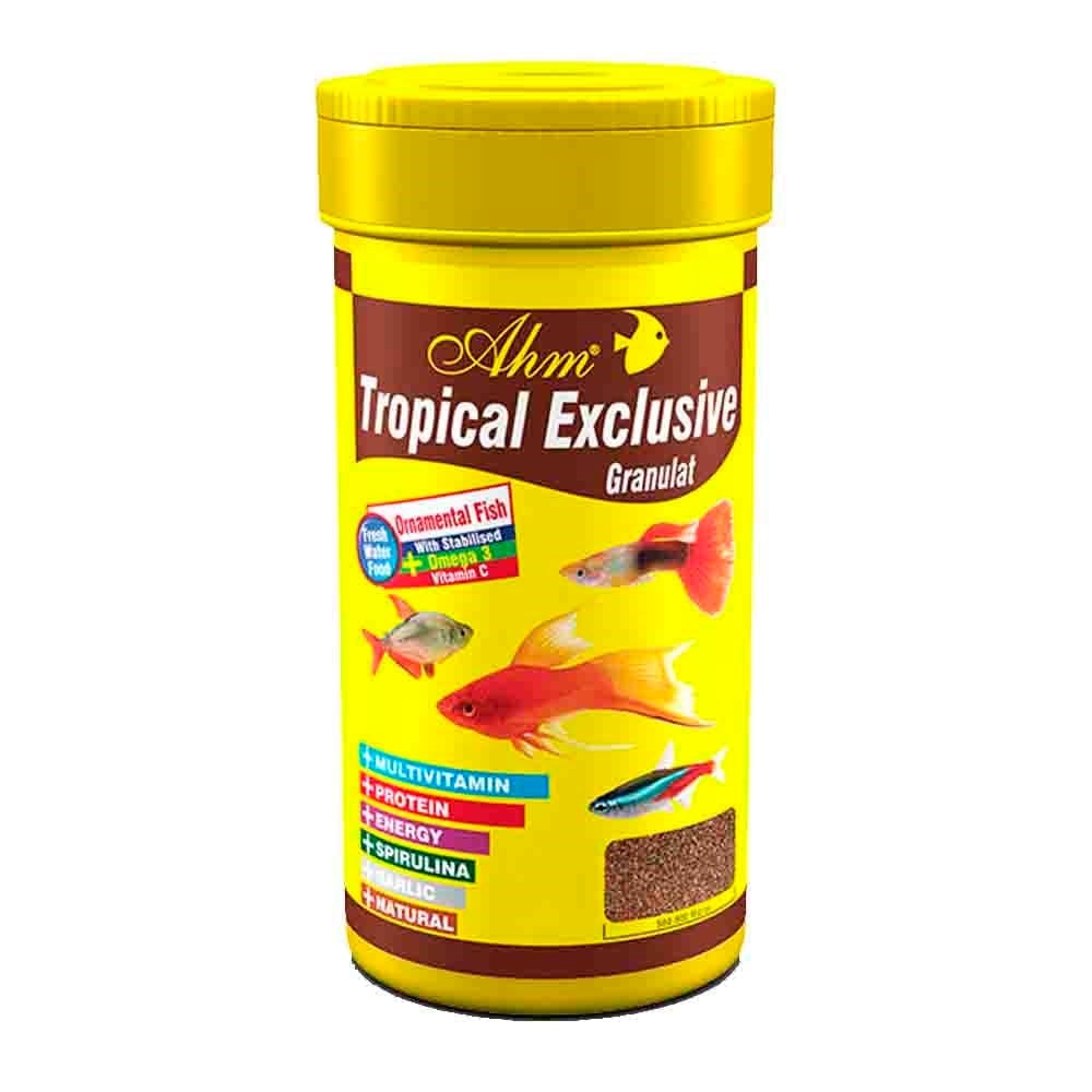 AHM Tropical Exclusive Granulat 100 ml Balık Yemi