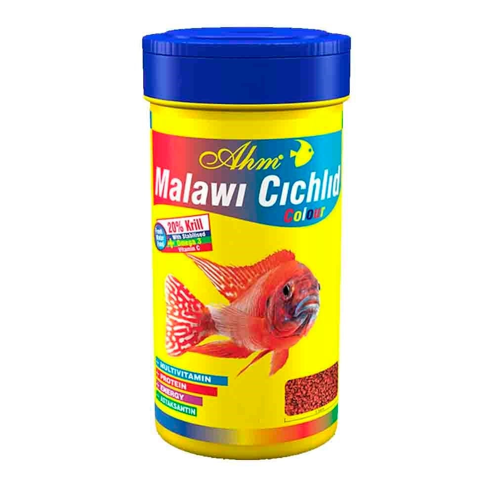 Ahm Malawi Cichlid Colour Granulat Balık Yemi 1000 ml