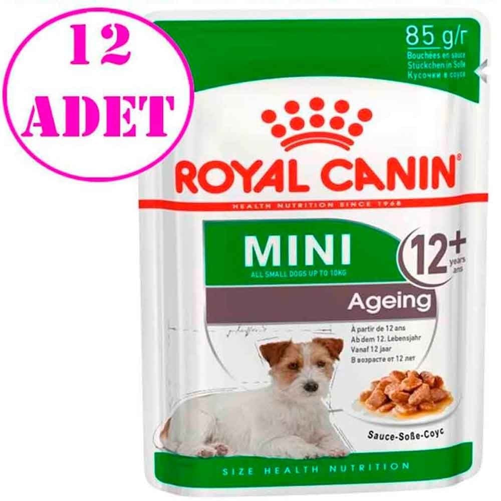 Royal Canin Mini Ageing +12 Köpek Konservesi 85 gr 12 Ad