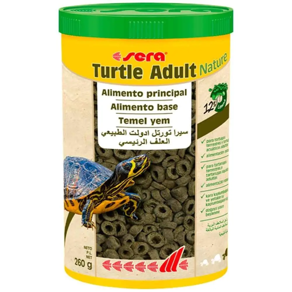 Sera Turtle Adult Nature Kaplumbağa Yemi 1000 ML