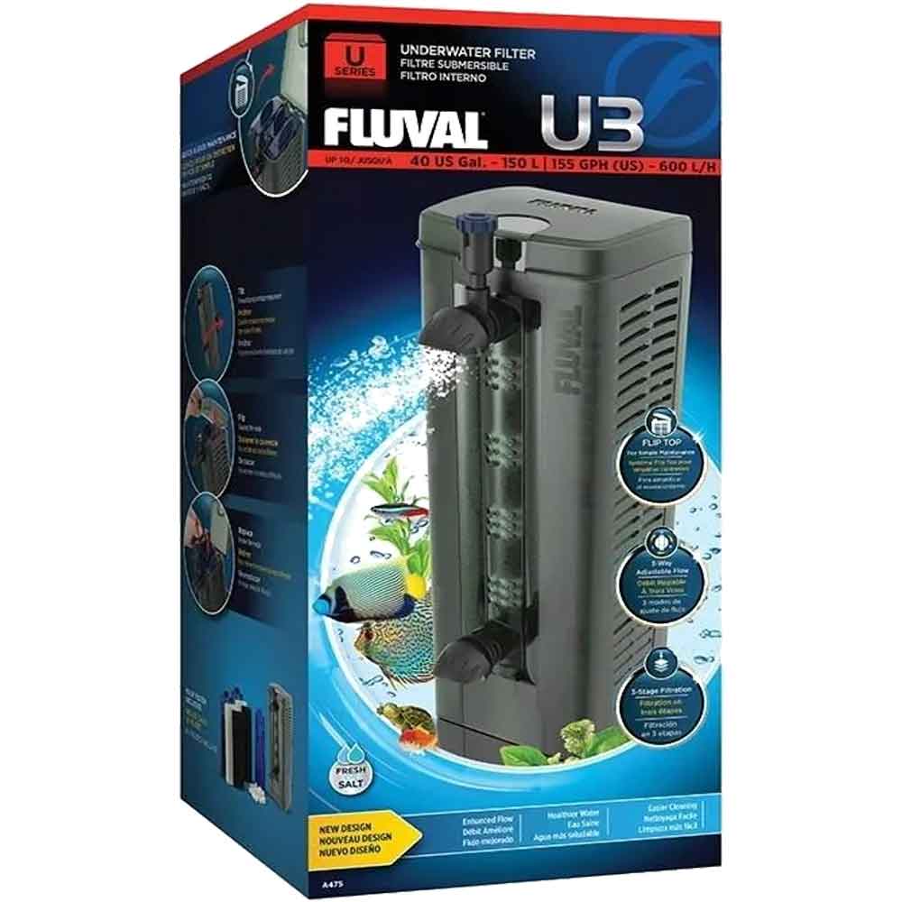 Fluval U3 Akvaryum İç Filtre 600 L/H
