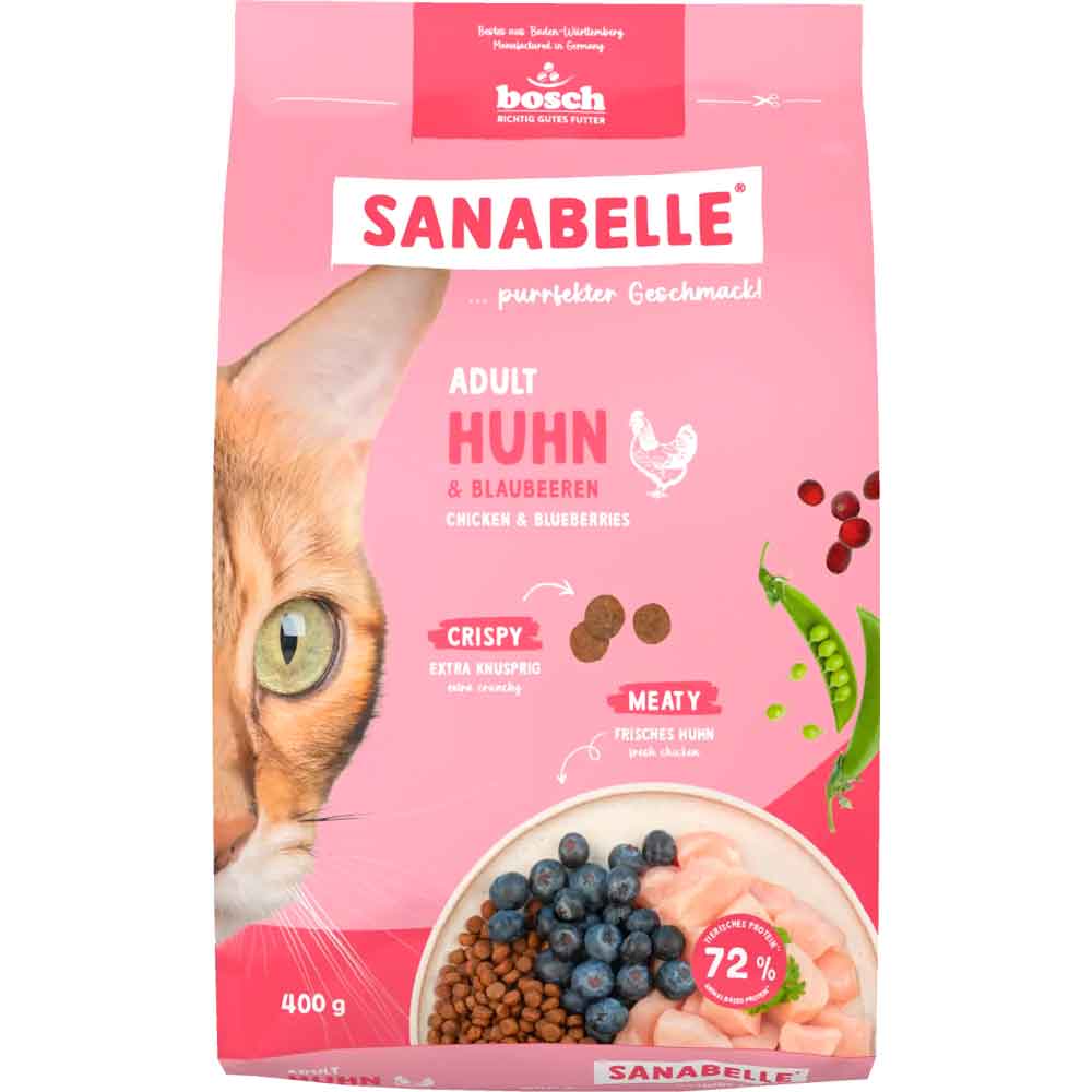 Sanabelle Huhn Tavuklu Kedi Maması 400 Gr