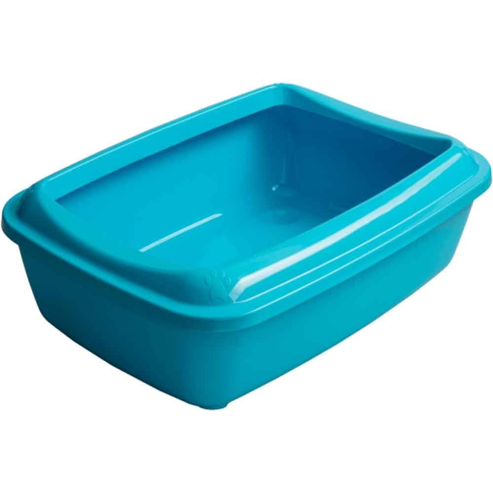 Amazon Açık Kedi Tuvaleti Mavi