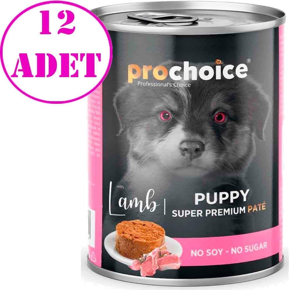 Pro Choice Kuzu Etli Püre Yavru Köpek Konservesi 400 Gr 12 AD