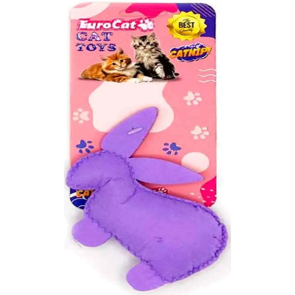 EuroCat Toys Tavşan Şeklinde Kedi Oyuncağı