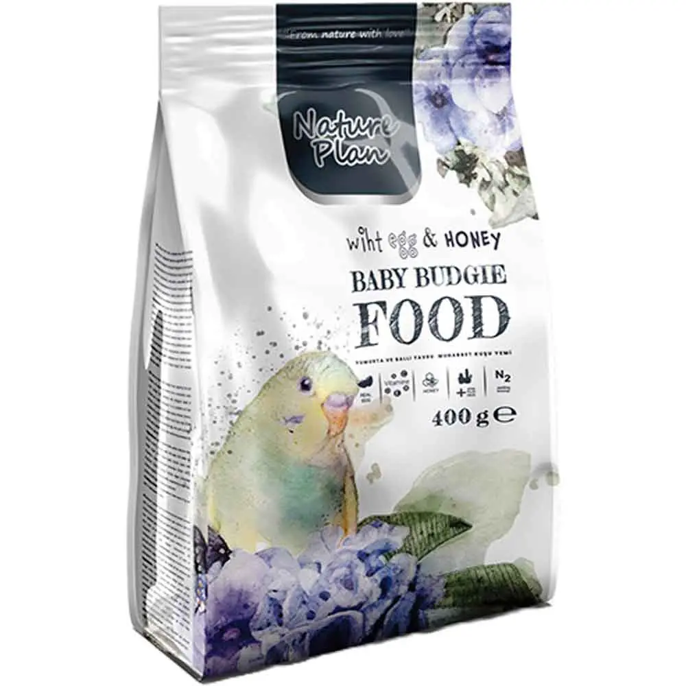 Nature Plan Yavru Muhabbet Kuşu Yemi Yumurta + Ballı 400 Gr