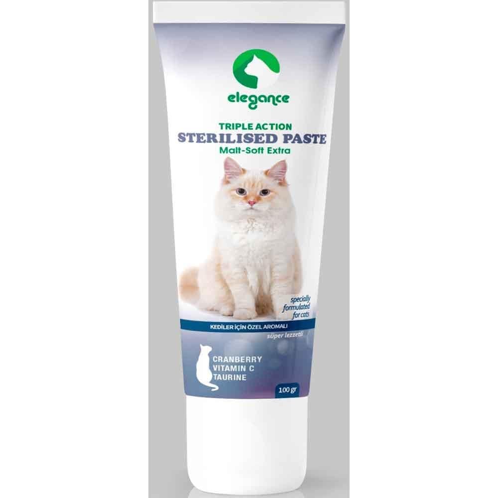 Elegance Sterilised Kısır Kedi Malt Macun 100gr