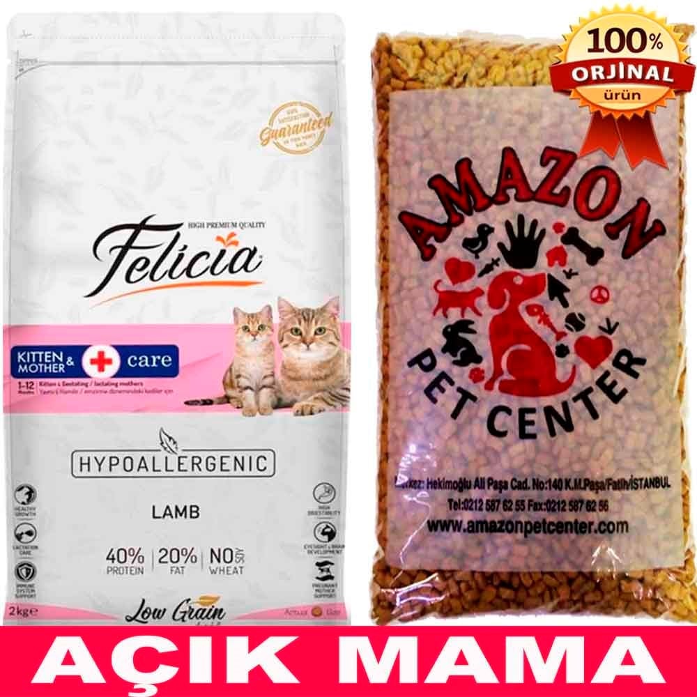 Felicia Kitten Düşük Tahıllı Kuzulu Açık 1 Kg