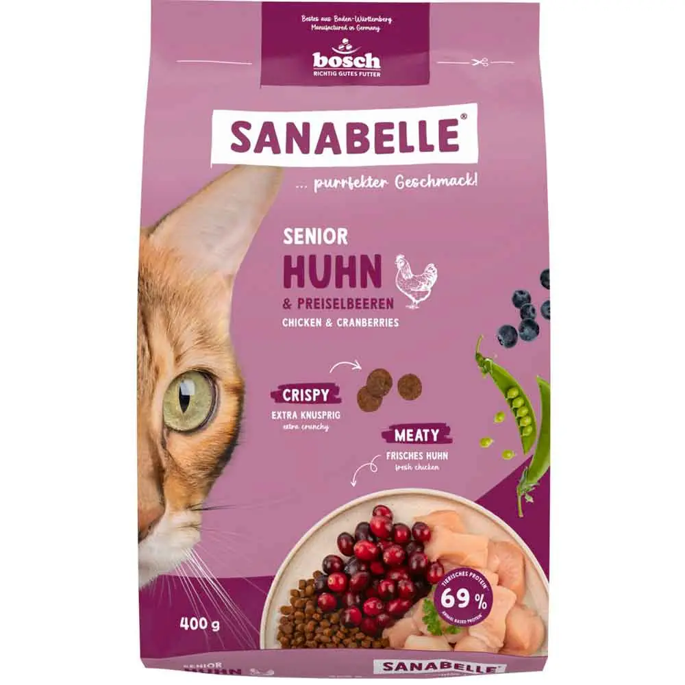 Sanabelle Senior Yaşlı Kedi Maması Kümes Hayvanlı 400 Gr