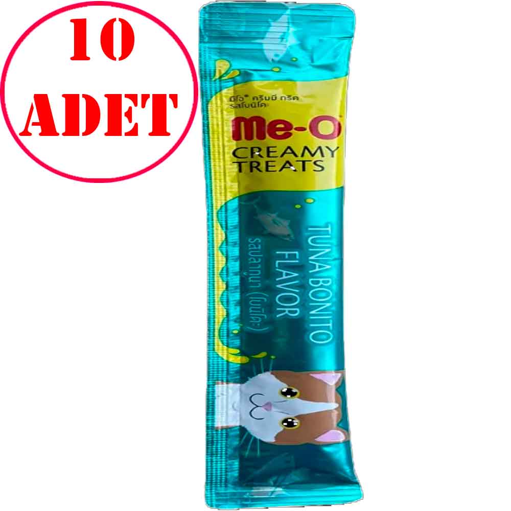 MeO Ton Balık ve Palamut Balıklı Kedi Likit Ödül Tekli 15gr 10 AD