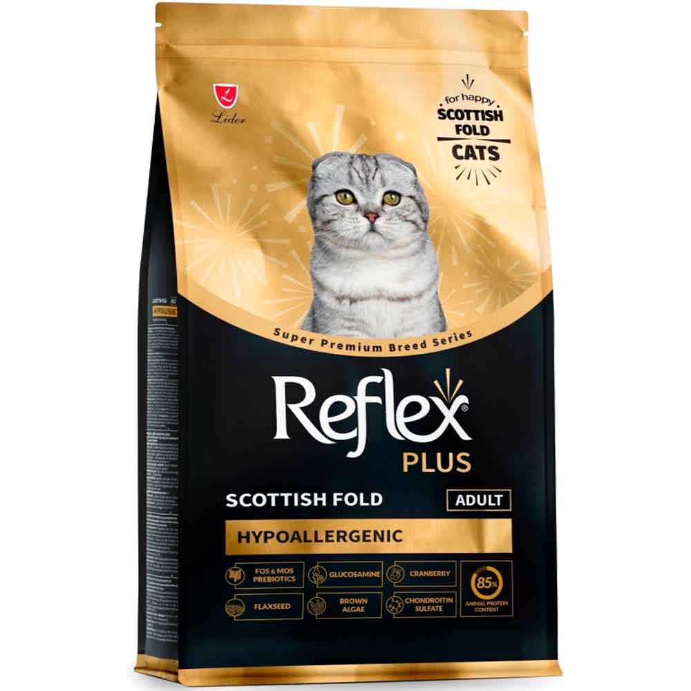 Reflex Plus Hipoalerjenik Scottish Fold Kedi Maması 8 Kg