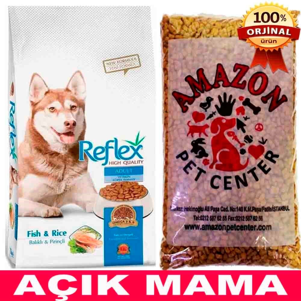 Reflex Balıklı Yetişkin Köpek Maması Açık 1 Kg