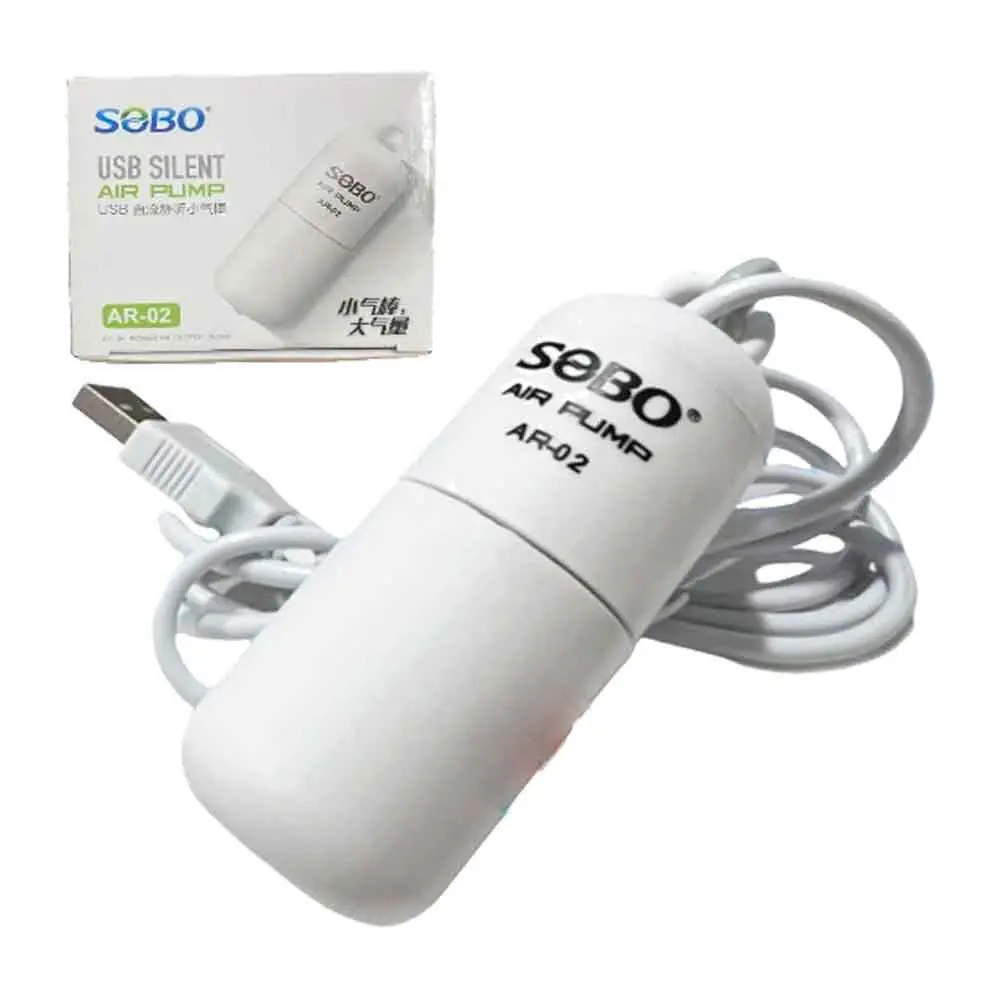 Sobo Akvaryum Hava Motoru USB DC 5V 1W 4 L/Min AR-02