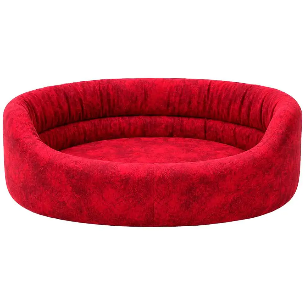 Pet Pretty Kedi Köpek İçin Comfort Sünger Yatak Kırmızı 55x45x20 Cm