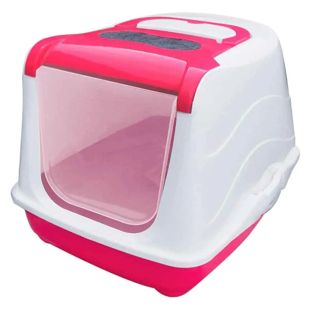 Mio Kapalı Kedi Tuvaleti Pembe
