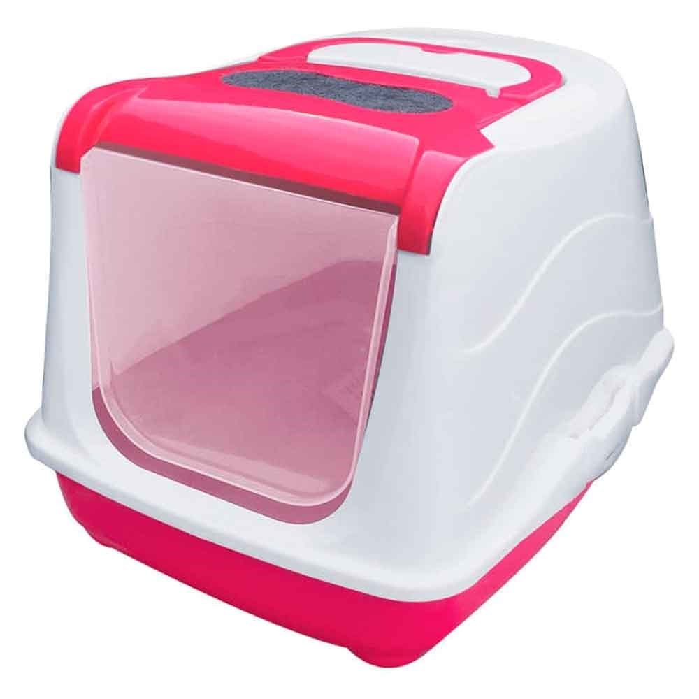 Mio Kapalı Kedi Tuvaleti Pembe