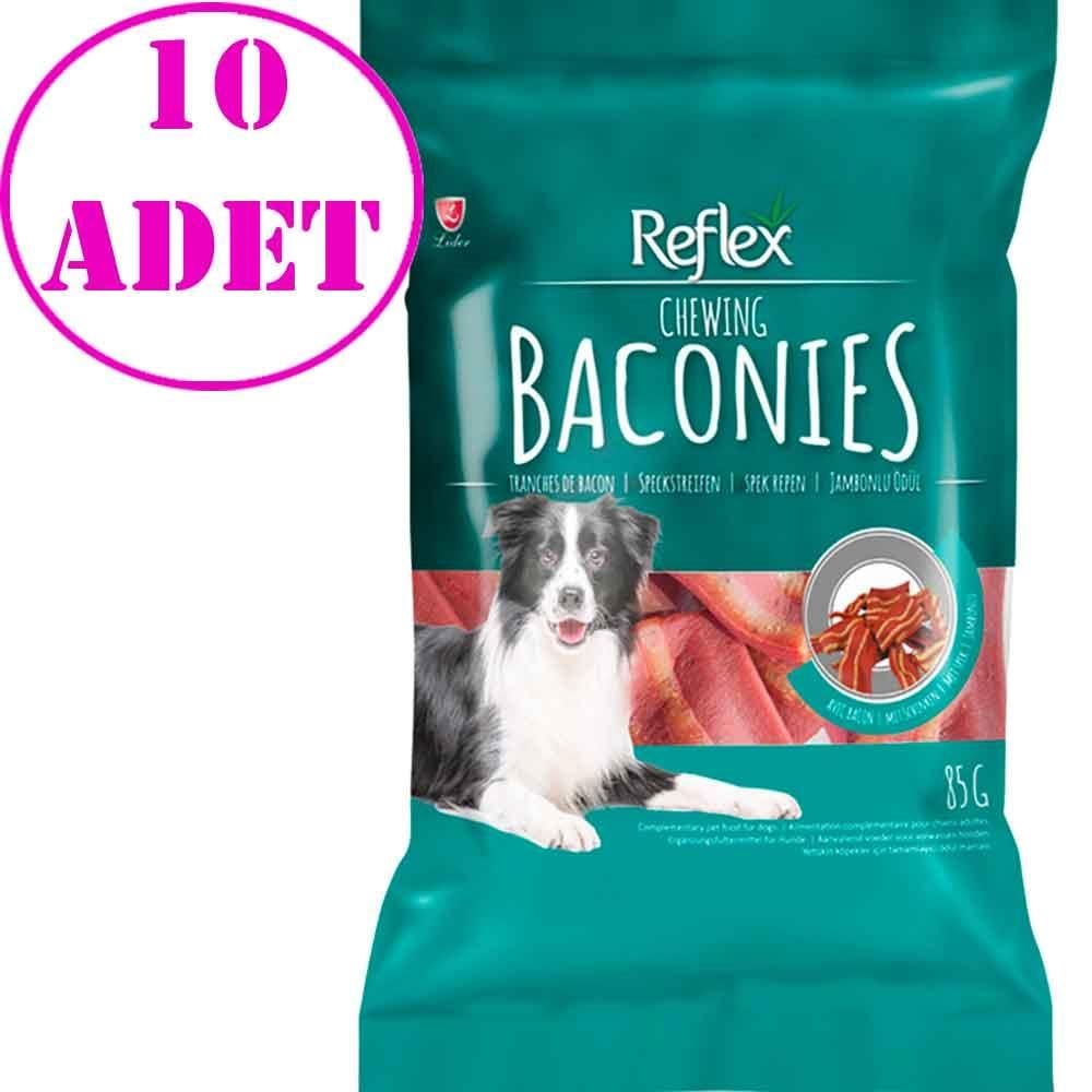 Reflex Köpek Ödülü Che Dog Baconies Snacks Jambonlu 85 Gr 10 AD