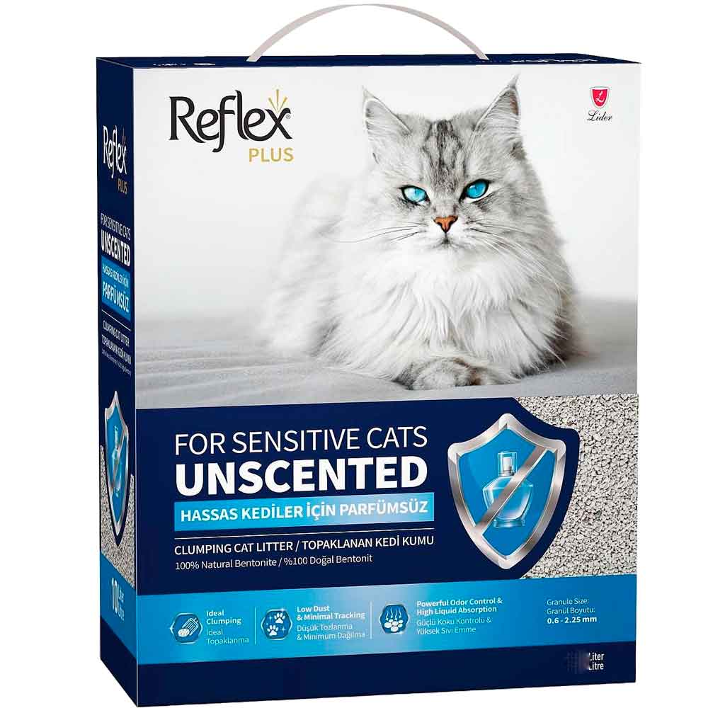 Reflex Sensitive Kokusuz Kedi Kumu 6 Lt