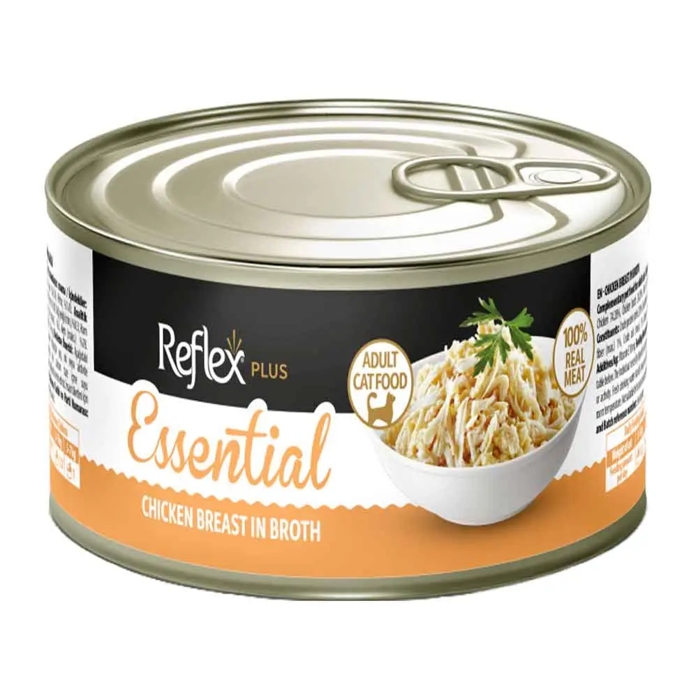 Reflex Plus Essential Kedi Konservesi Tavuk Göğüslü 70 Gr