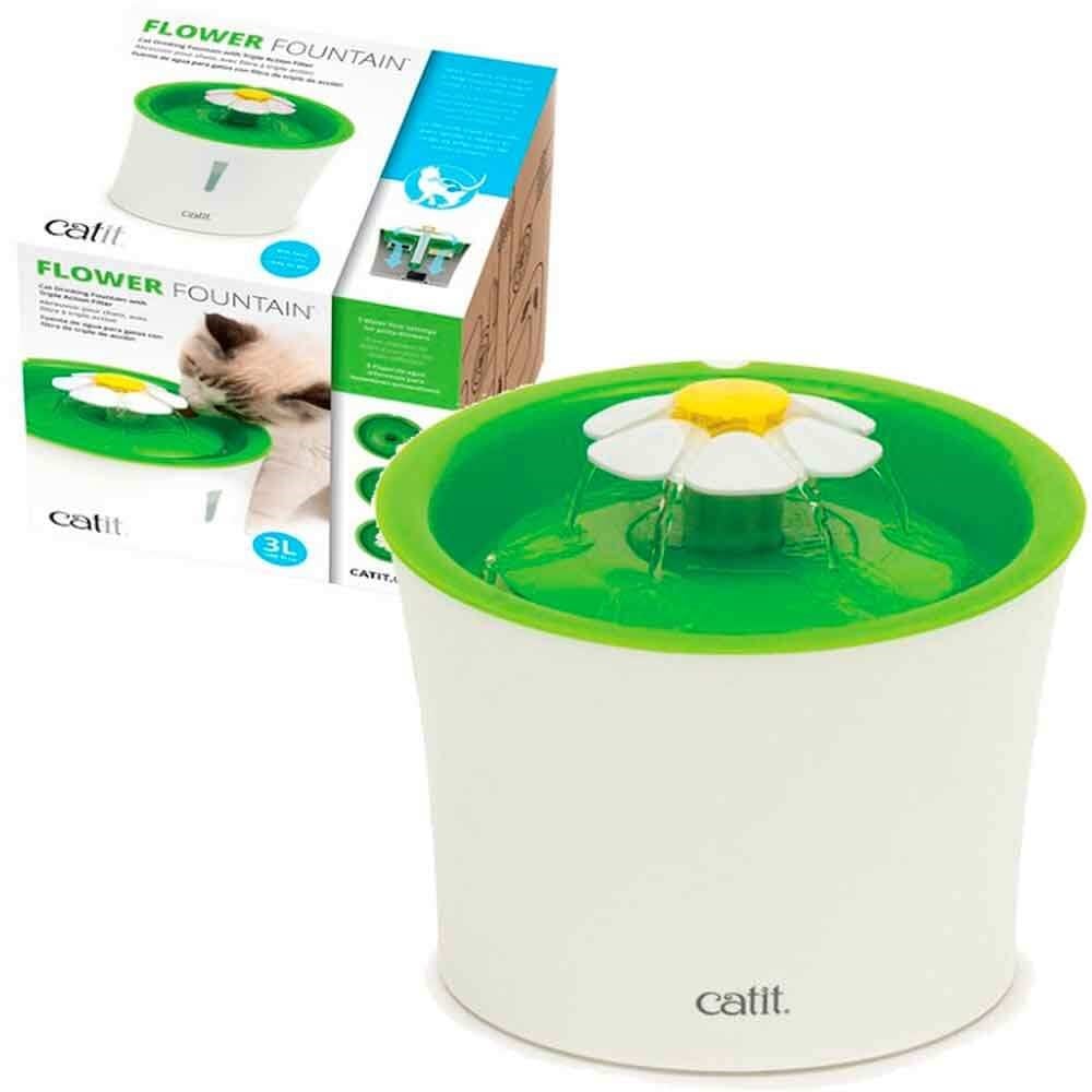 Catit 2.0 Flower Fountain Çiçekli Filtreli Su Kabı
