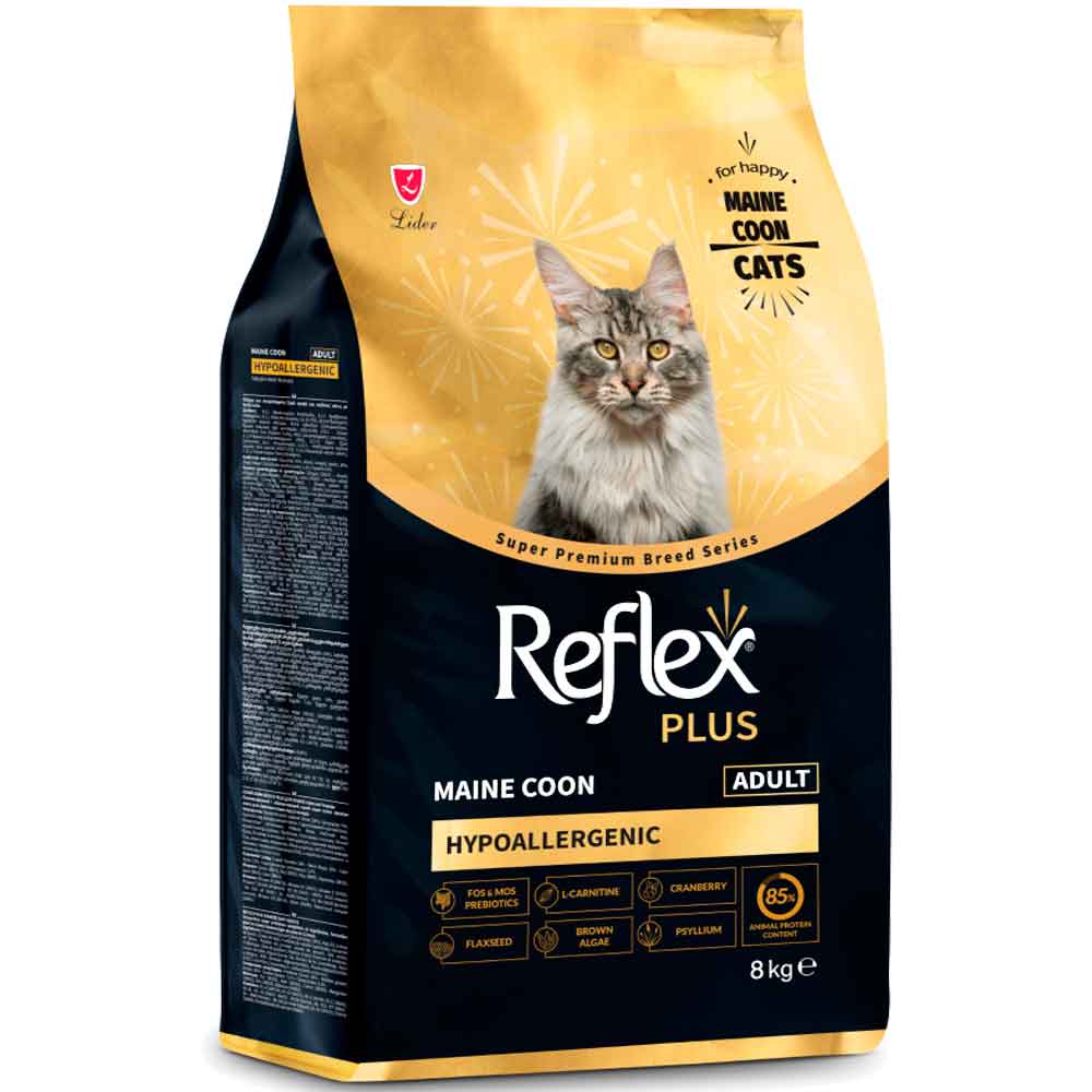 Reflex Plus Hipoalerjenik Maine Coon Kedi Maması 8 Kg