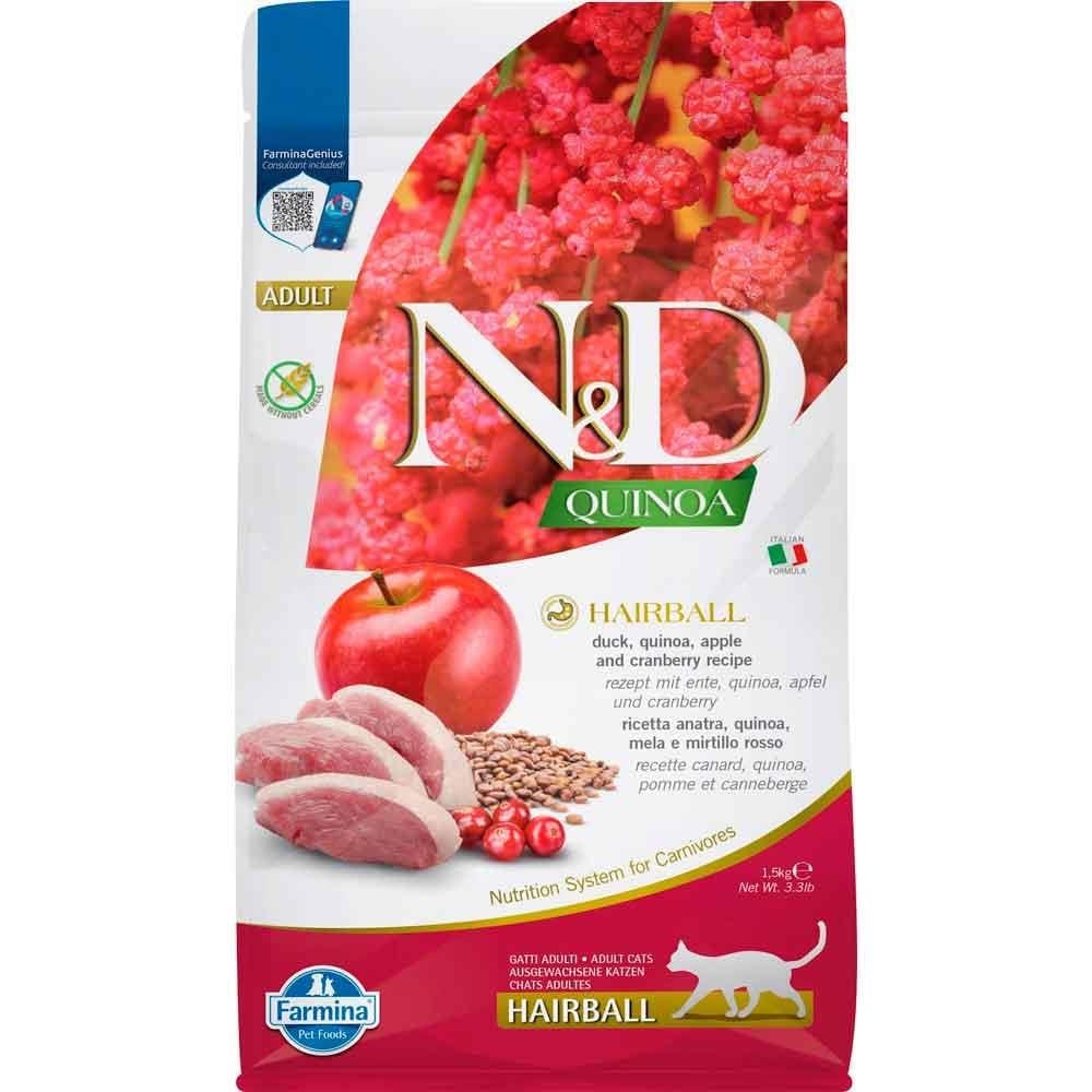 N&D Quinoa Hairball Kedi Maması 1.5 Kg
