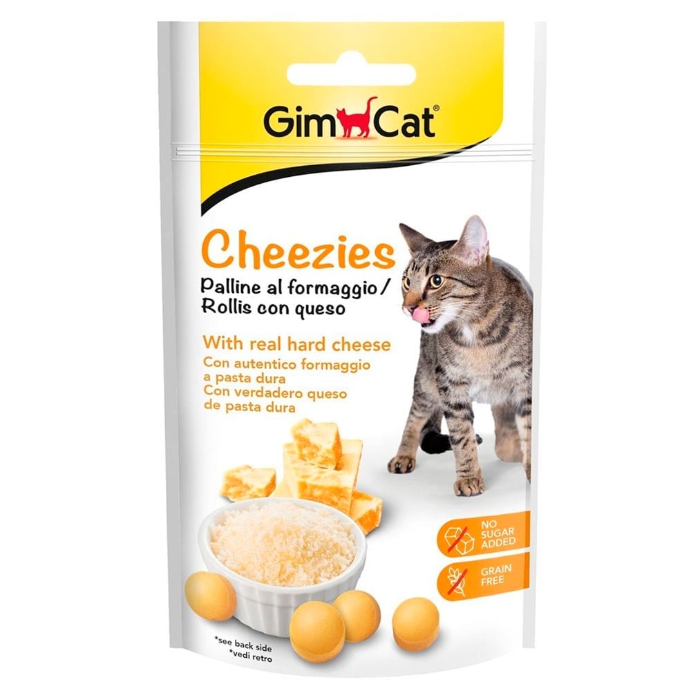 GimCat Cheezies Peynirli Kedi Ödül Tableti 50 Gr