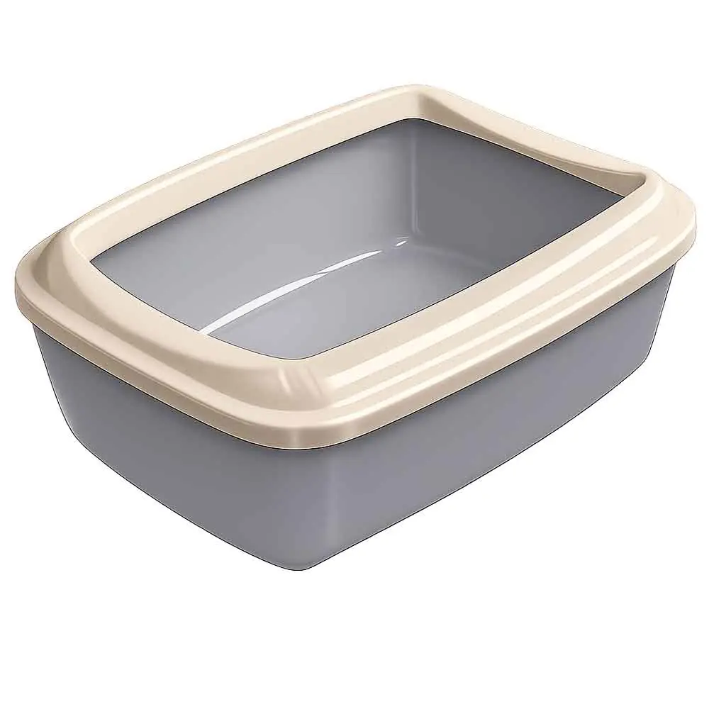 Amazon Açık Kedi Tuvaleti Bej