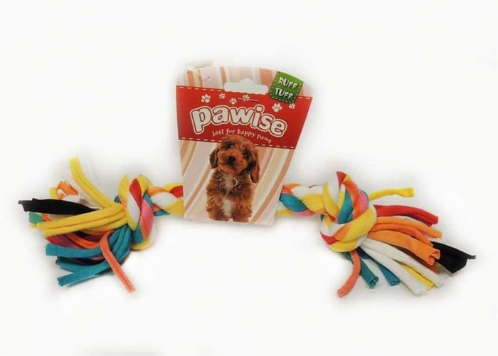 Pawise Renkli İp Kemik Köpek Oyuncağı
