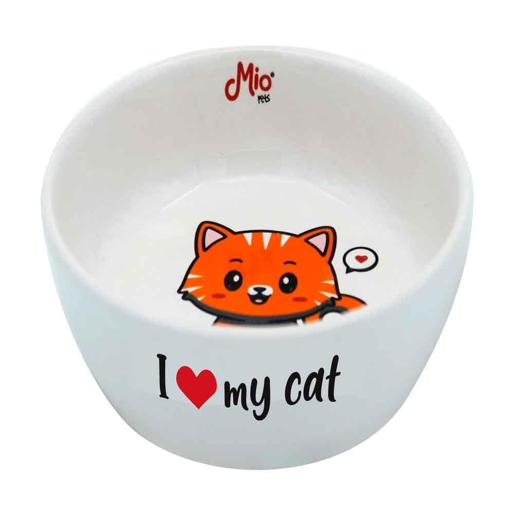 Mio Lucy Seramik Kedi Mama ve Su Kabı 250 Ml