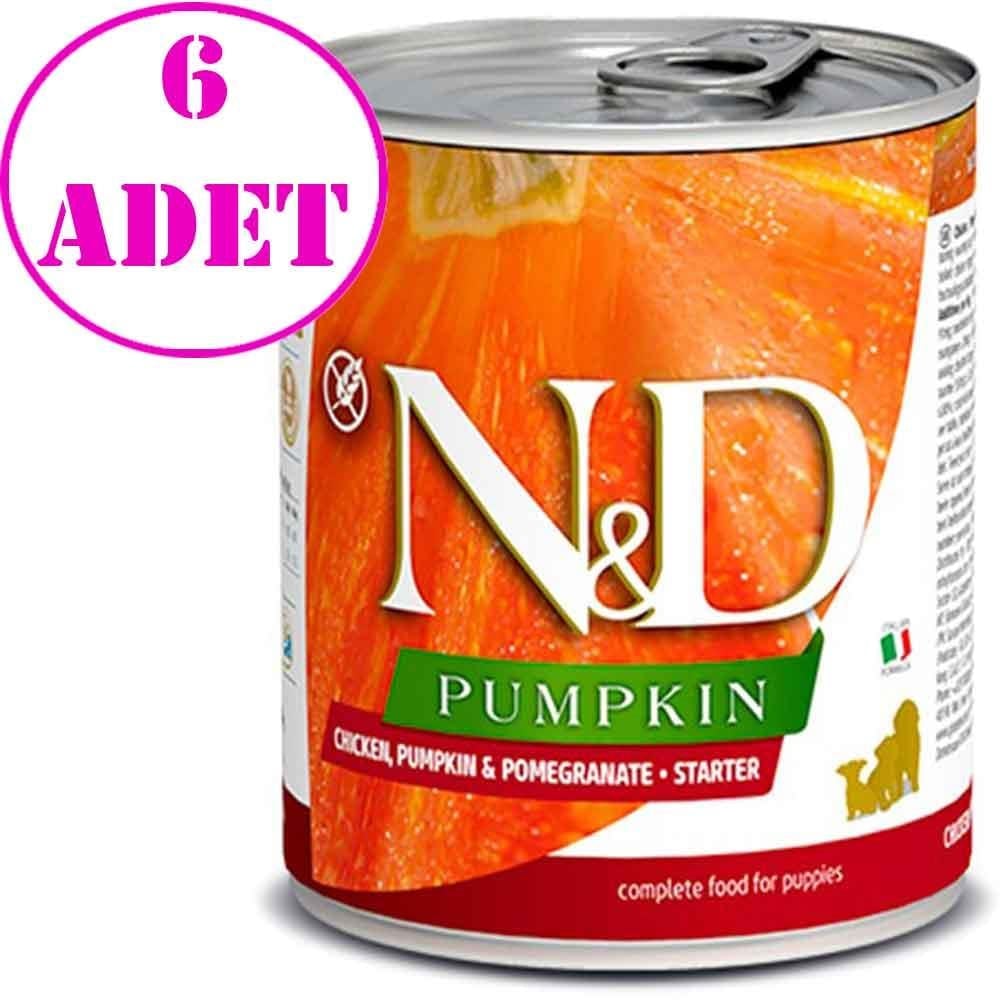 ND Pumpkin Yavru Köpek Konservesi Tavuklu 285 Gr 6 AD