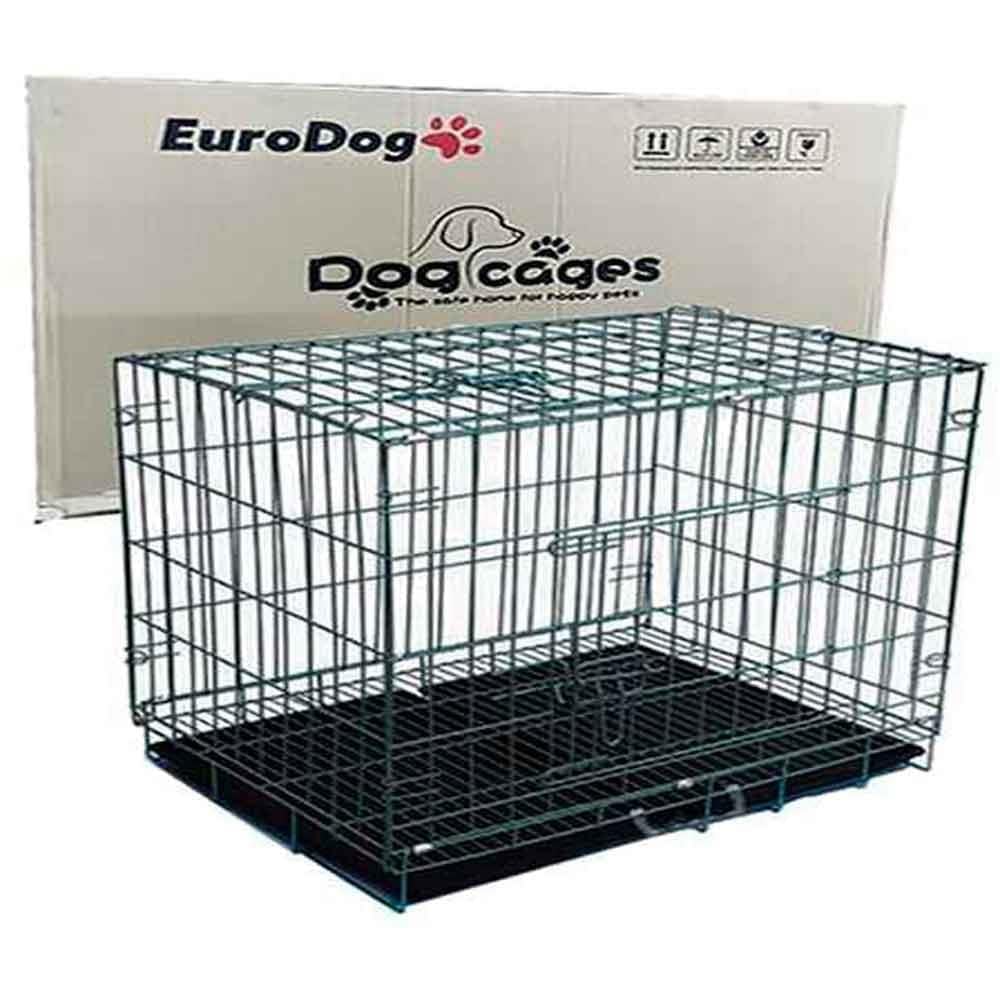 Euro Gold Metal Köpek Kafesi 92x61x68 Cm