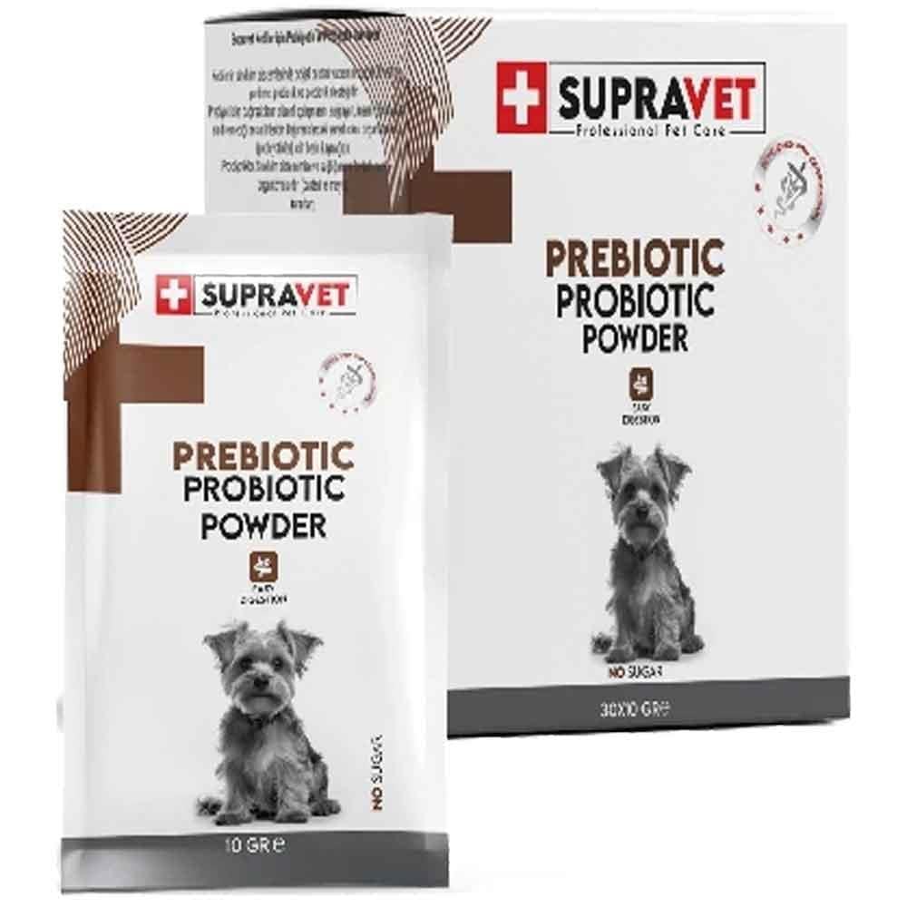 Supravet Köpek İçin Bağışıklık Güçlendirici Toz Probiyotik 30'lu Paket