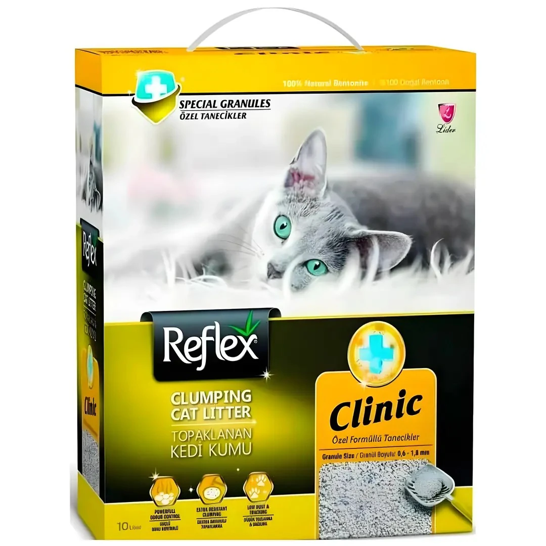 Reflex Klinik Kedi Kumu 10 Lt