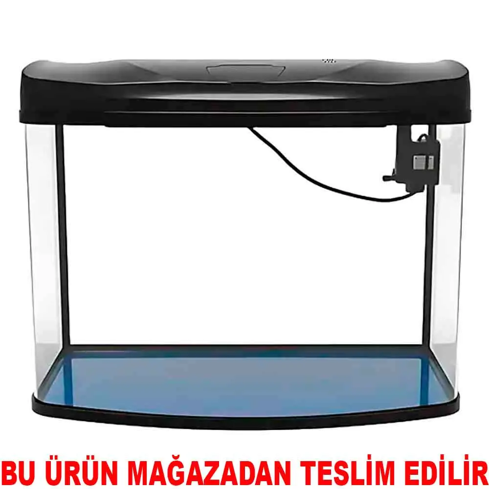 RS 580A Ledli Set Akvaryum Siyah 58x28x48 Cm