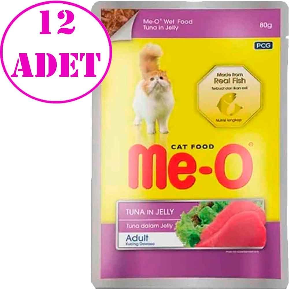 Meo Kedi Konservesi Ton Balıklı 80gr 12 AD