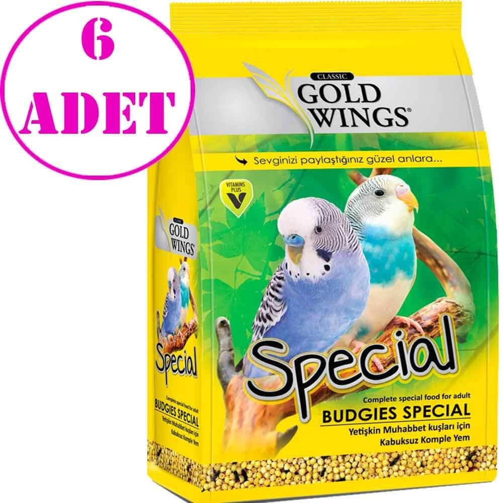 Gold Wings Classic Muhabbet Yemi Kabuksuz 400 Gr 6 AD