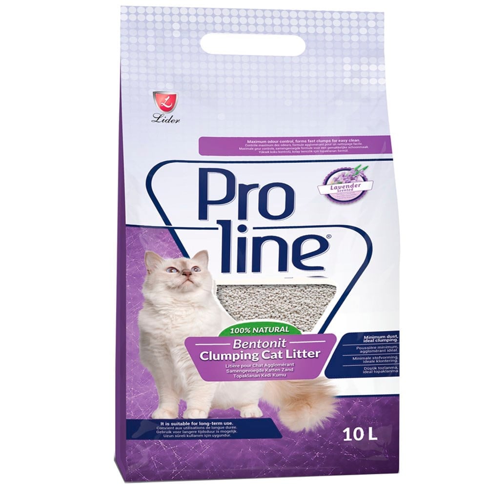 Pro Line Lavanta Kokulu Kedi Kumu 10 LT