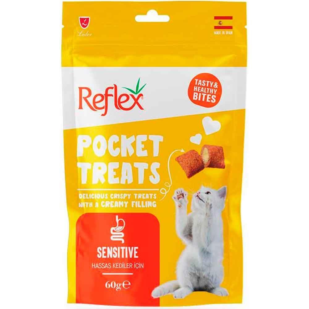 Reflex Pocket Treats Kedi Ödül Maması Sensitive 60 Gr