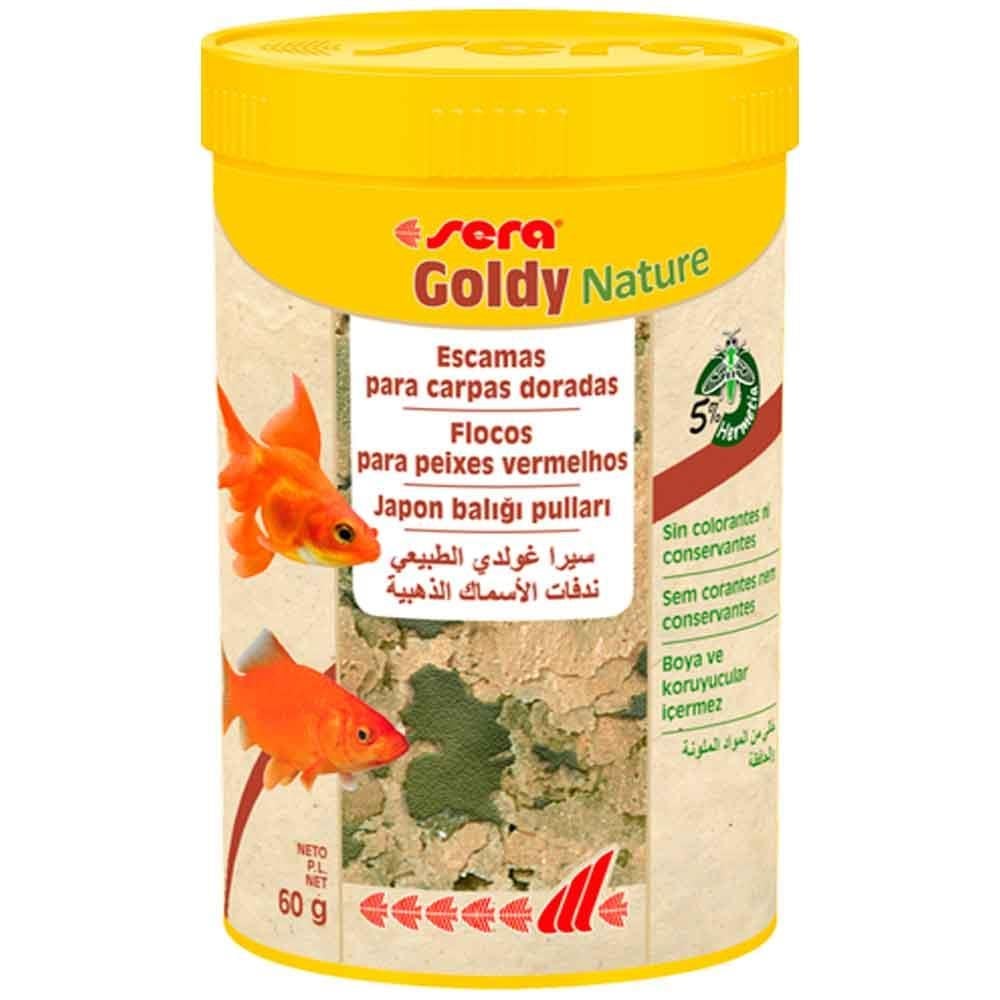 Sera Goldy Nature Japon Balığı Yemi Pul 250 Ml