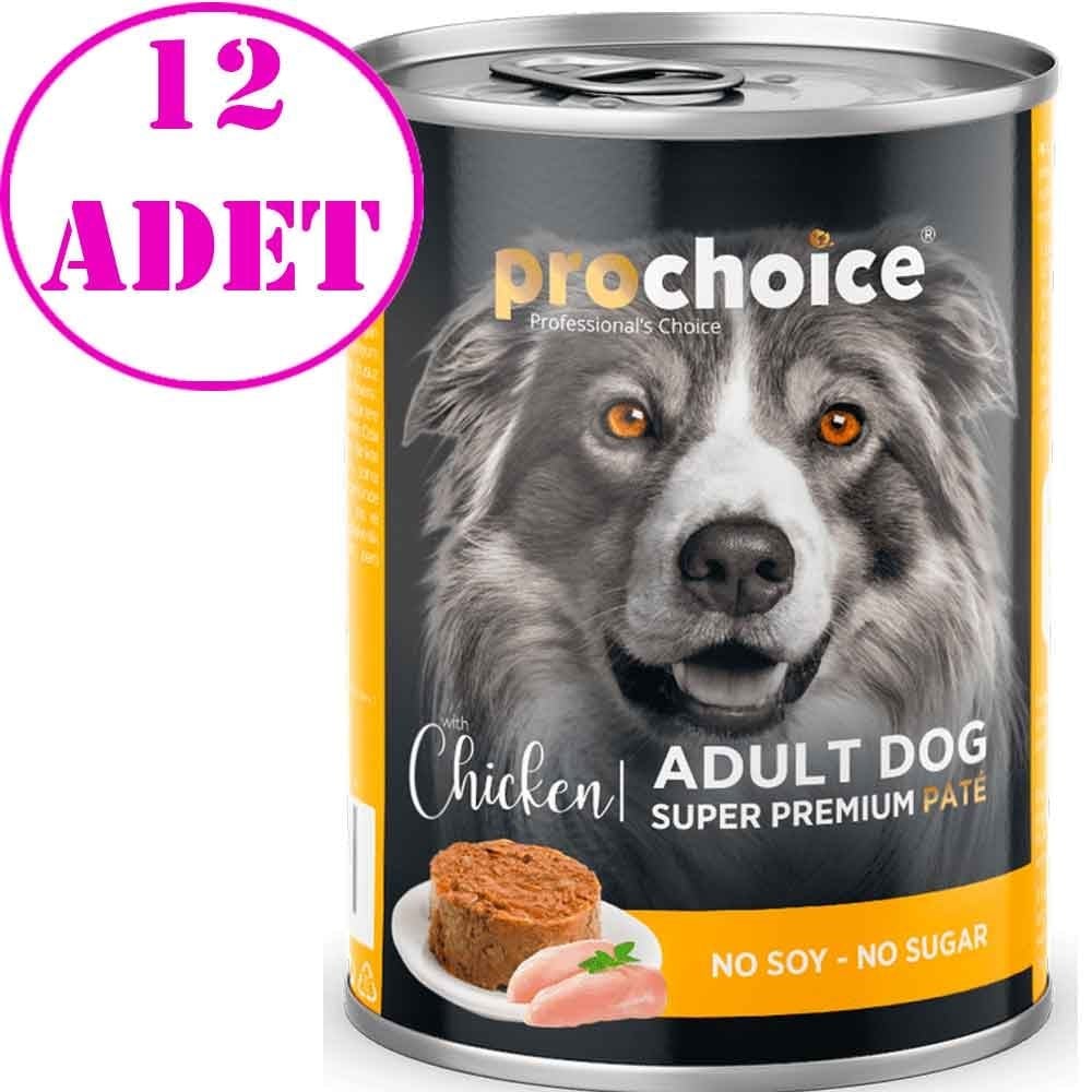 Pro Choice Tavuklu Ezme Köpek Konservesi 400 Gr 12 AD