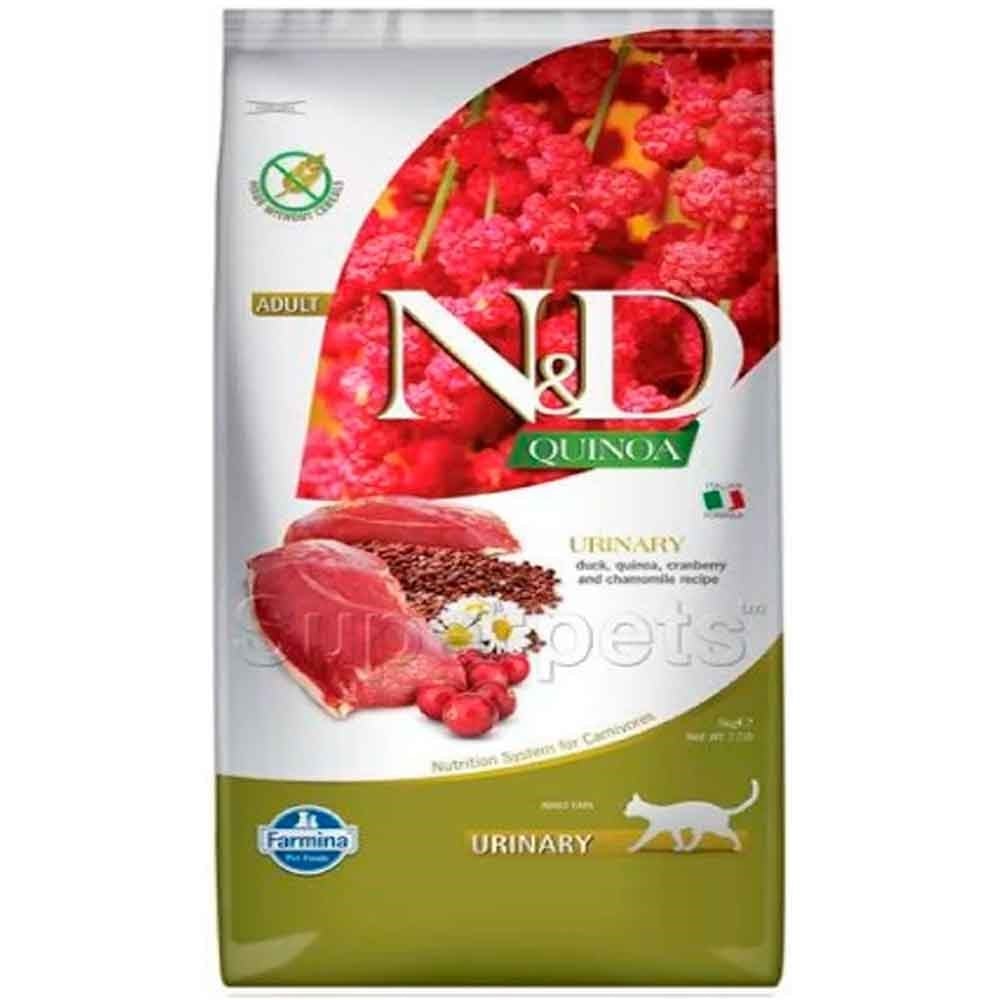 ND Quinoa Urinary Kedi Maması Ördekli 5 Kg