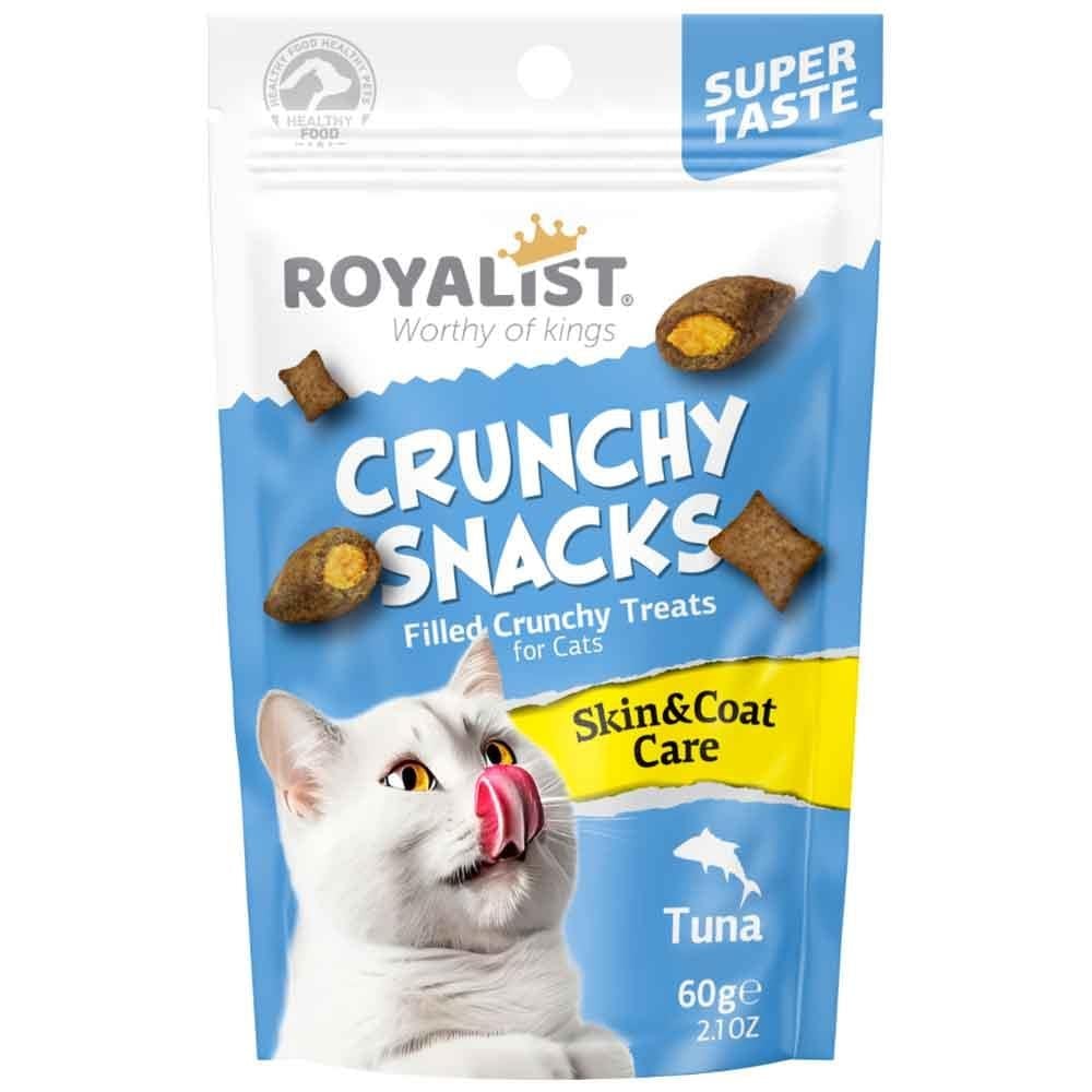 Royalist Kedi Ödülü Crunchy Snacks Tuna Balıklı 60 Gr