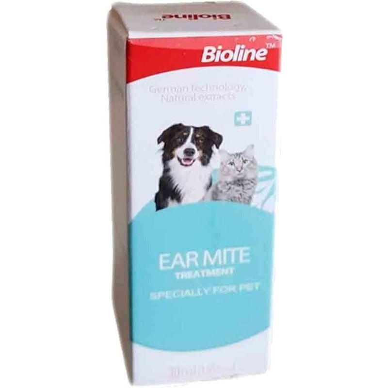 Bioline Kedi ve Köpek Kulak Temizleme Yağı 30 Ml