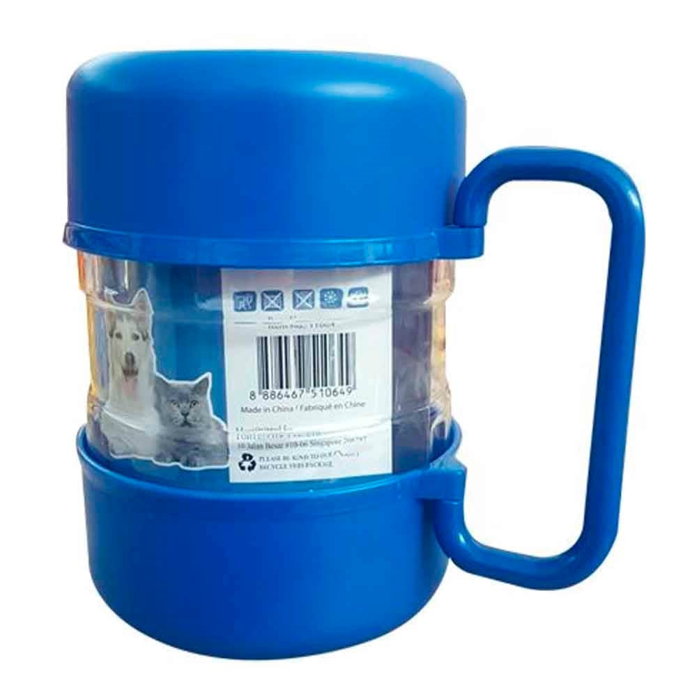 Pawise Kedi ve Köpekler için Seyahat Su Kabı 12,5x12,5x17cm